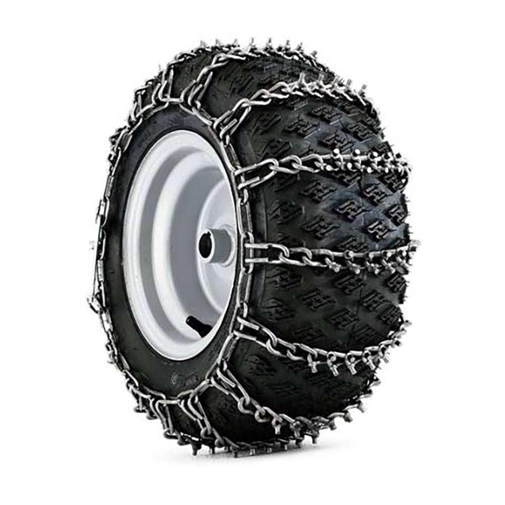 Husqvarna 1062756 Tractor Tire Snow Thrower Traction Grip Cable Chain (2 Pack)