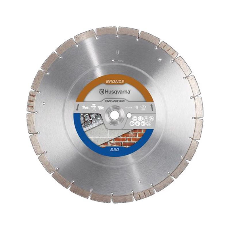 Husqvarna 12 in. D X 1 in. Tacti-Cut S50 Plus Diamond Circular Saw Blade 1 pc