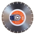 thumbnail image 1 of Husqvarna 14 in. Dia. x 1 in./20 mm VH5 Diamond Segmented Rim Saw Blade 24 teeth 1 pk, 1 of 2