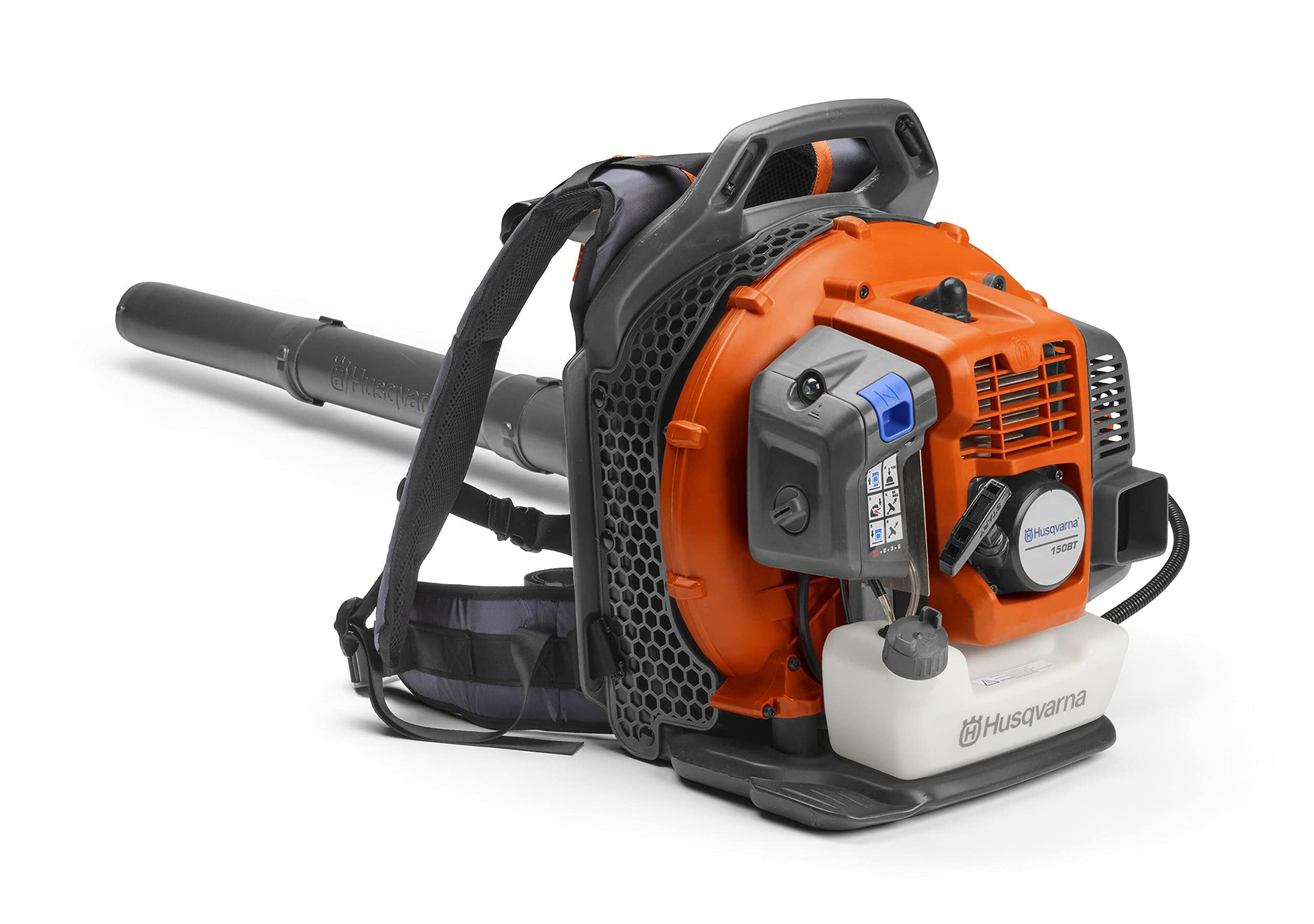 Husqvarna Gas Leaf Blower 150BT Backpack - 51cc 2-Cycle, 765 CFM, 270 MPH
