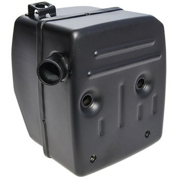 Husqvarna 394, 395, XP muffler with round exhaust port