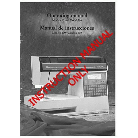 Husqvarna 400 500 User Owners Manual