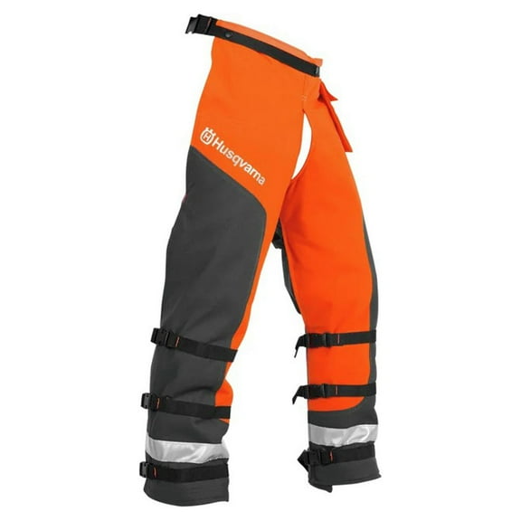 Husqvarna 587160705 Technical Apron Chainsaw Wrap Chaps Size 40/42, Orange