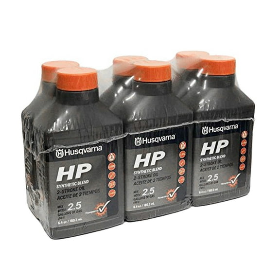 Husqvarna 593152603 - 2 Stroke Oil 6.4 oz. HP Bottle 6-Pack