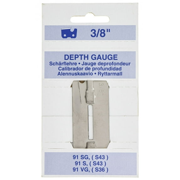 Husqvarna 596285104 3 8" Mini Hobby File Gauge Chainsaw Filing Depth Gauge