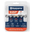 thumbnail image 1 of Husqvarna 597469552 X-Cut S93G 14 in. Chainsaw Chain 0.050 in. GA and 52 Drive Links, 1 of 7