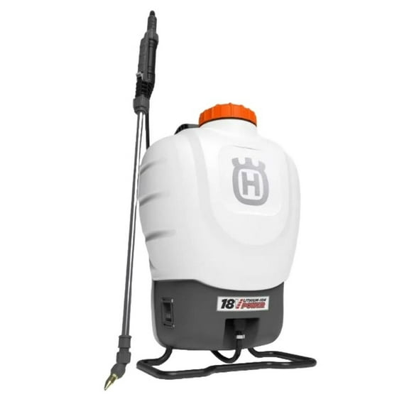 Husqvarna 598967501 18V Lithium-Ion 4 Gallon Cordless Battery Backpack Sprayer