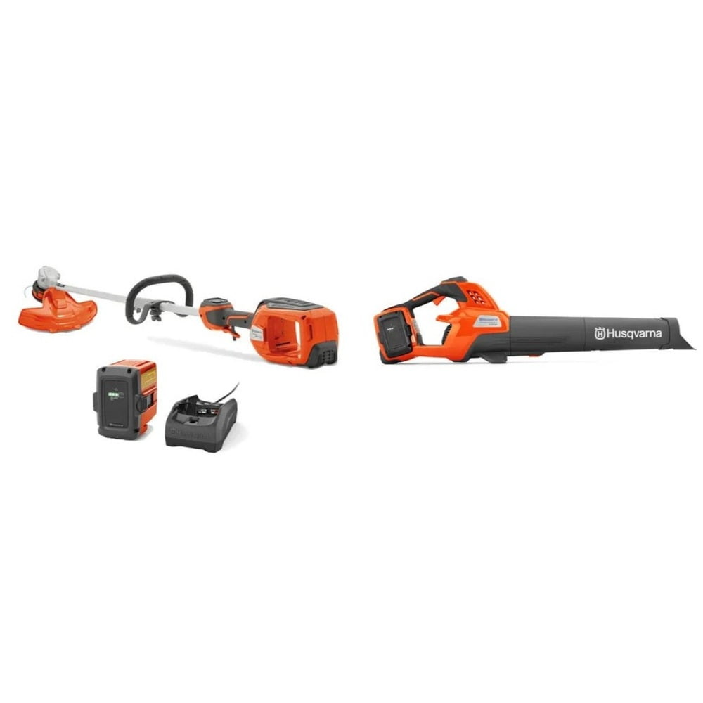 Husqvarna 970806701 36V 320iL Weed Eater and 230iB Leaf Blower Bundle Kit (4 Ah)