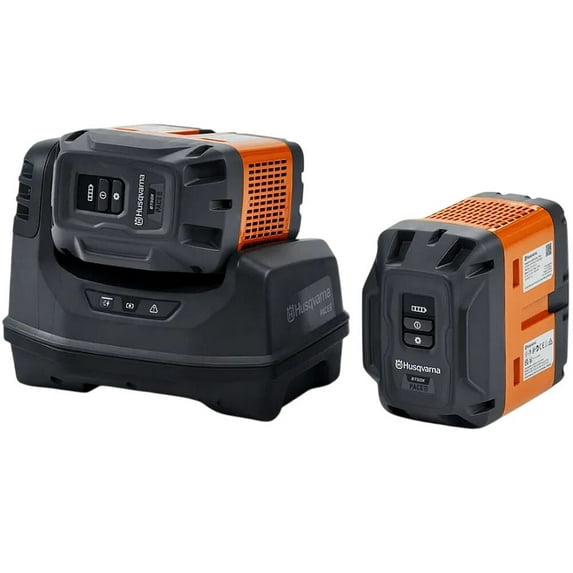 Husqvarna Construction B750X Pace 93.6V Two 8Ah 748.8 Wh Lithium-Ion High Power Batteries And Charger