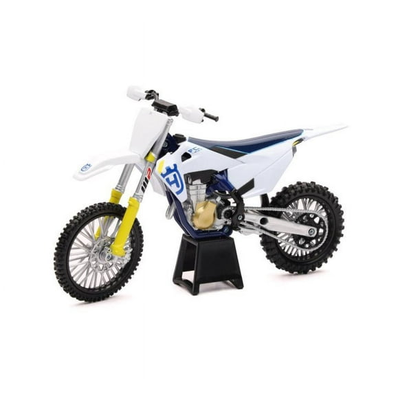 Husqvarna FC450 2019, White - New Ray 58153 - 1/12 scale Model Toy Motorcycle