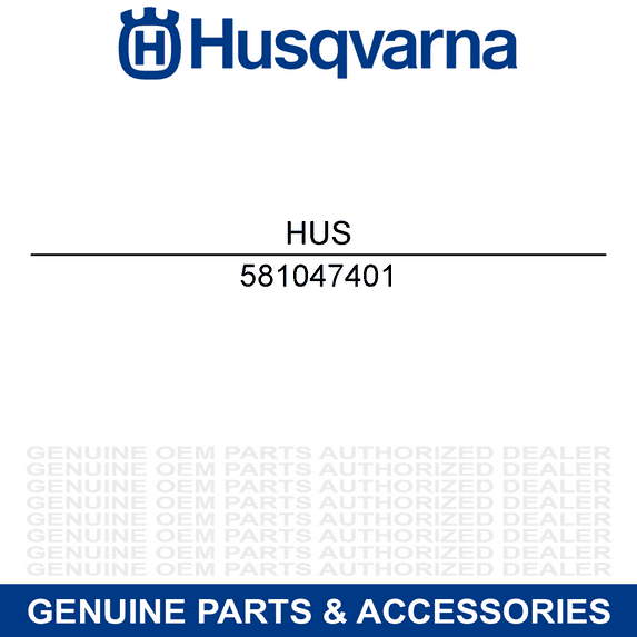 Husqvarna Genuine OEM Air Filter - 581047401