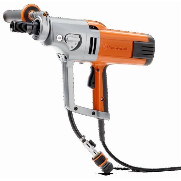 husqvarna dm230 handheld coring drill, 15 a, 120v, cap 6 in
