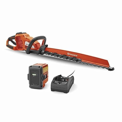Husqvarna Hedge Master 320iHD60 Battery Hedge Trimmer - 24 In, 40V, Brushless, 4Ah Battery