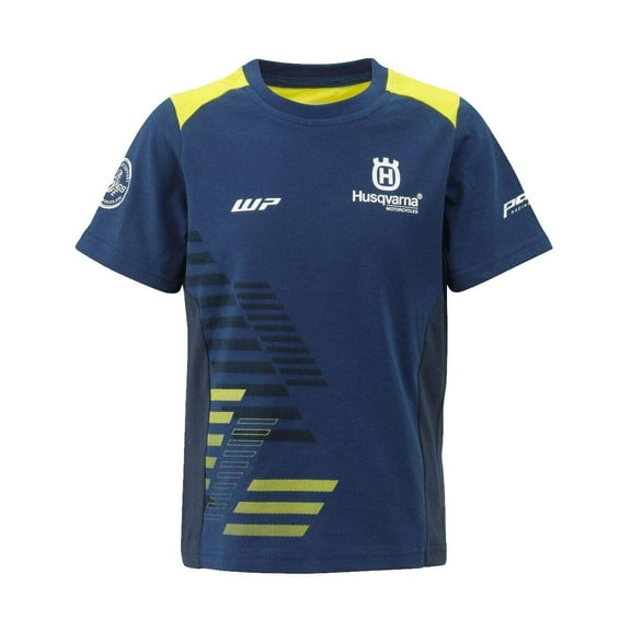 Husqvarna Motorcycles Kids Team Tee 116/5-6Y Blue