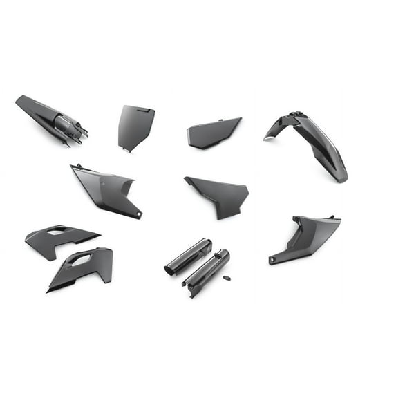 Husqvarna Motorcycles Plastic Parts Kit (TC/FC/TX/FX) (125-450) (2023+) (black) - 00010000379K