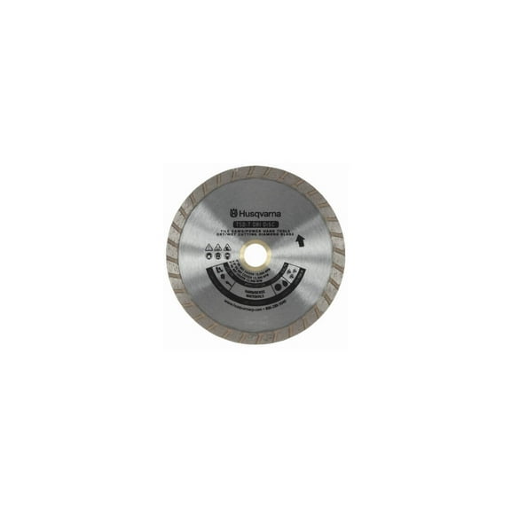 Husqvarna Tacti-Cut Dri Disc 7 in. Dia. x 7/8 in. Turbo Diamond Saw Blade 1 pk