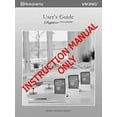 thumbnail image 1 of Husqvarna Viking Sapphire 835 855 875 User Owners Manual Reprint, 1 of 1
