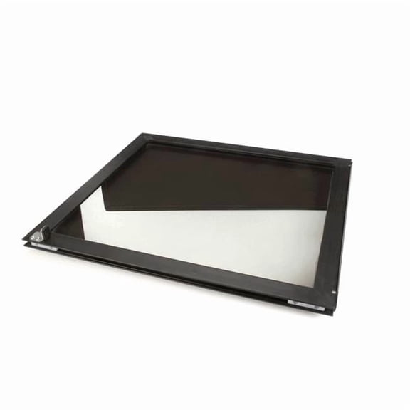 Hussmann 1H46768450 Black Frame Glass Door - 23.407 x 21.375 in.