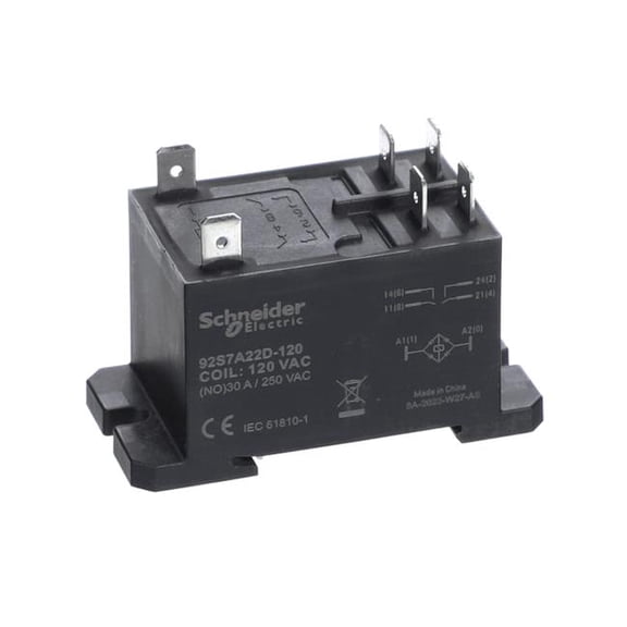 Hussmann 3129861 Genuine OEM Power Relay - 120VAC Coil