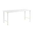 thumbnail image 1 of Hustle 72W x 30D Computer Desk with Metal Legs in White - Engineered Wood, 1 of 7