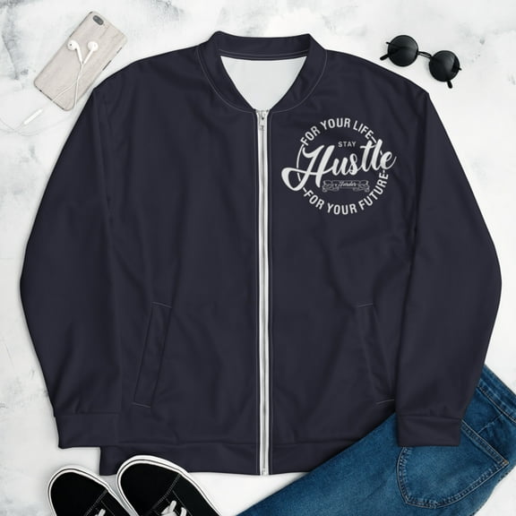 Hustle Fresh Unisex Bomber Jacket (3XL)