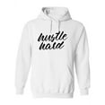 thumbnail image 1 of Hustle Hard Quote. Hoodie Women -Image by Shutterstock, Female Medium, 1 of 4