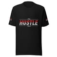 thumbnail image 1 of Hustle Hard Unisex t-shirt (Black, L), 1 of 4