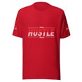 thumbnail image 1 of Hustle Hard Unisex t-shirt (Red, L), 1 of 4