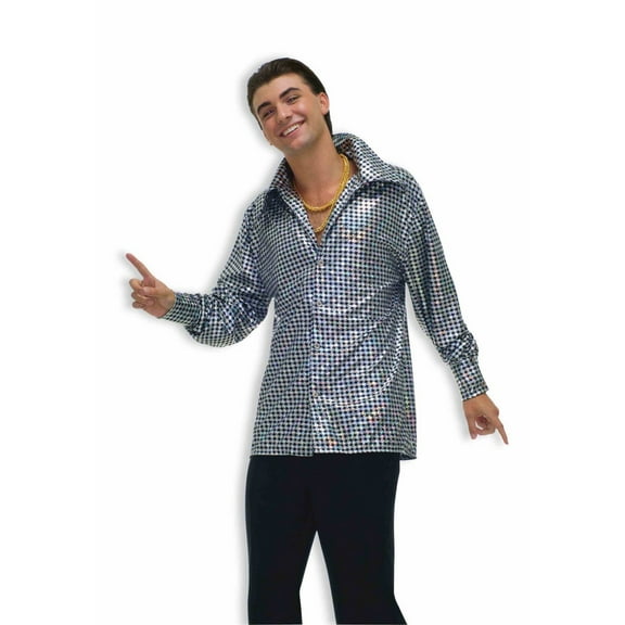 Hustle Hunk Shirt Adult Halloween Costume