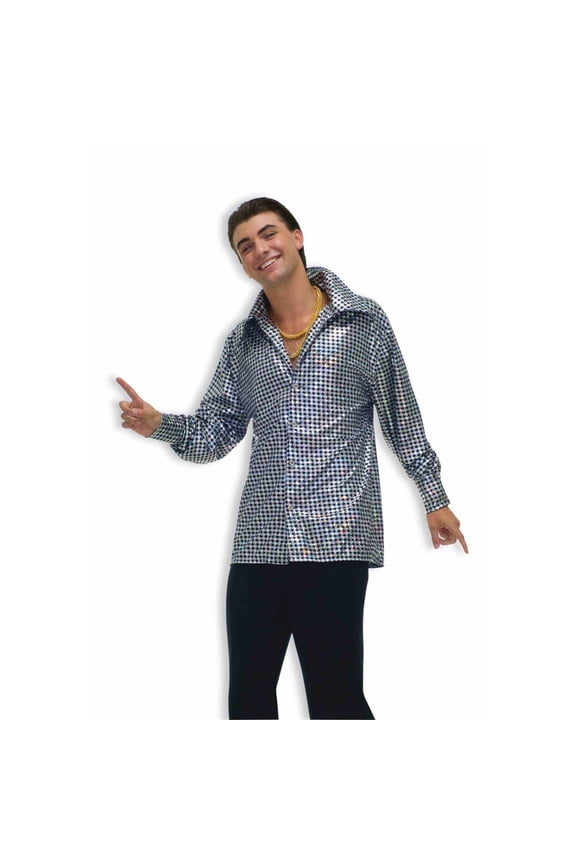 Hustle Hunk Shirt Adult Halloween Costume