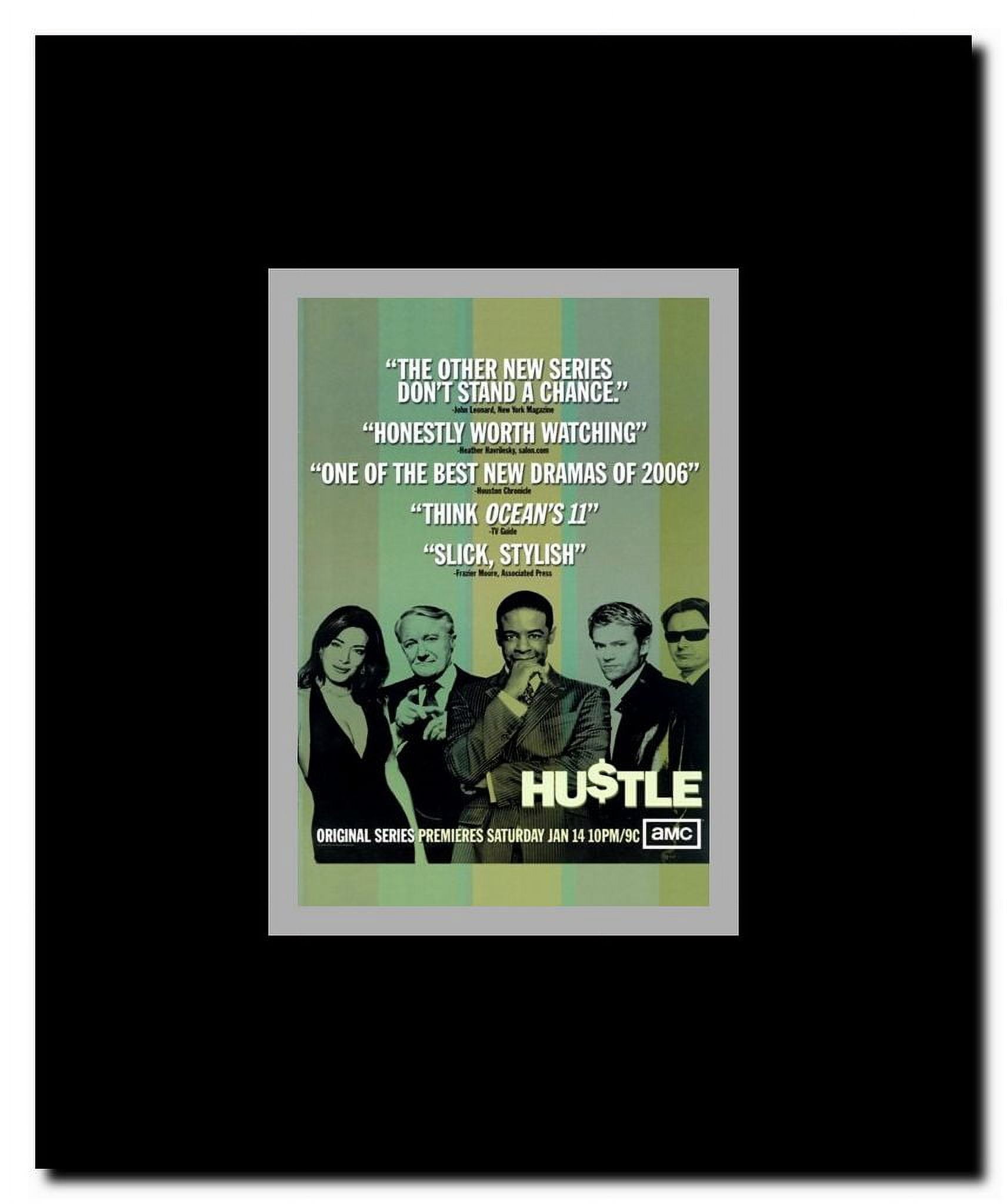 Hustle (TV) Framed Movie Poster