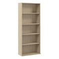 thumbnail image 1 of Hustle Tall 5 Shelf Bookcase in Natural Elm - Engineered Wood, 1 of 7
