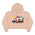 thumbnail image 1 of Hustle Vibes - Women's Crop Top Hoodie, 1 of 4