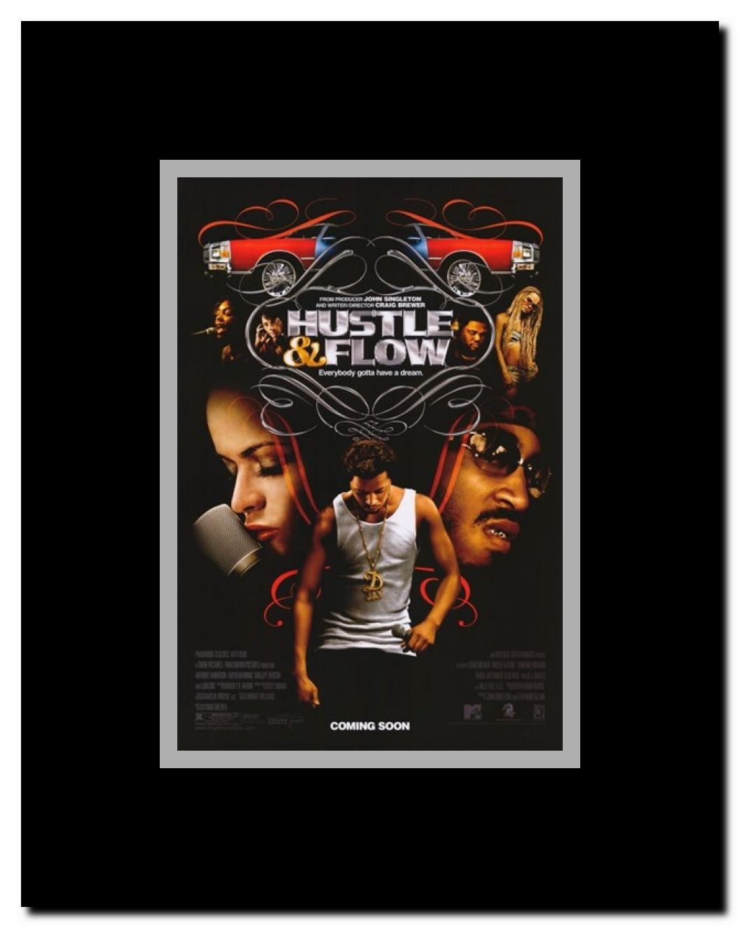 Hustle and Flow Framed Movie Poster