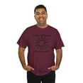 thumbnail image 1 of Hustle and Heart Sun Unisex Heavy Cotton Tee, 1 of 9