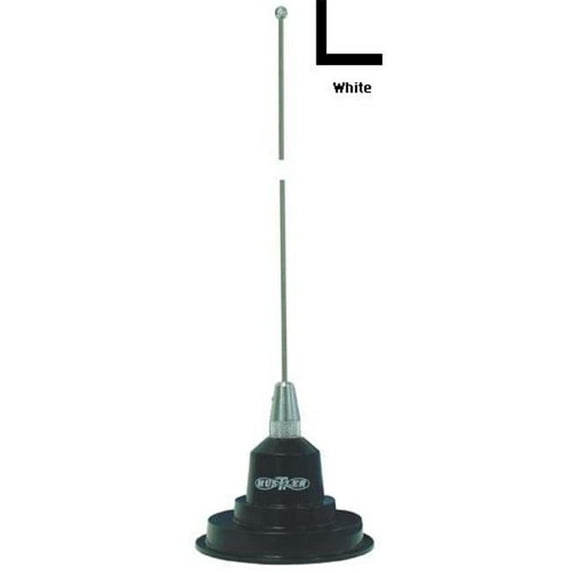 Hustler IC100-W 42 in. Base Load Mag Mount-White
