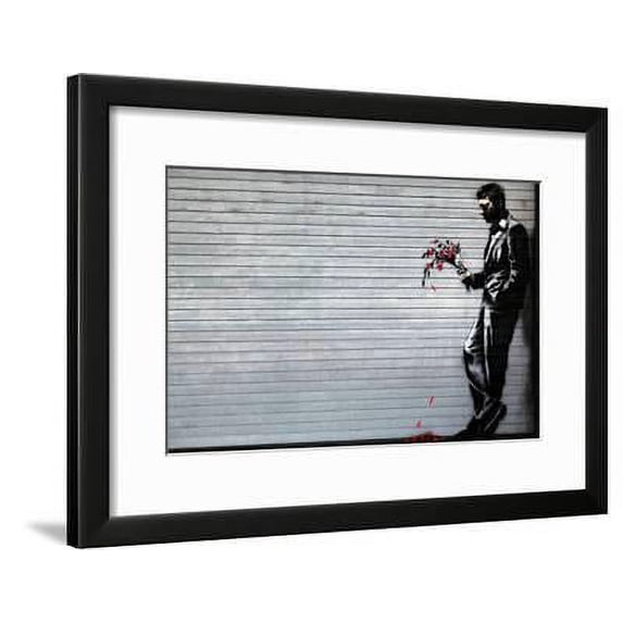 Hustler Club, Botanical Framed Art Print Wall Art by Banksy Sold by Art.Com