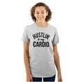 thumbnail image 1 of Hustling is My Cardio Cute Gym Girl Women's Plus Size Graphic Tee Brisco Brands 5X, 1 of 4