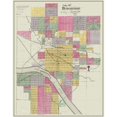thumbnail image 1 of Hutchinson Kansas Landowner - Everts 1887 Poster Print by Everts Everts   KSHU0001, 1 of 1