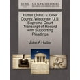 thumbnail image 1 of Hutter (John) V. Door County, Wisconsin U.S. Supreme Court Transcript of Record with Supporting Pleadings (Paperback), 1 of 1
