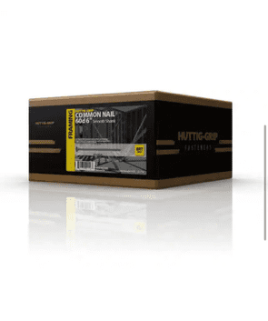 Huttig-Grip 60D 6'' Bright Common Nails 50lb BOX 500 Count