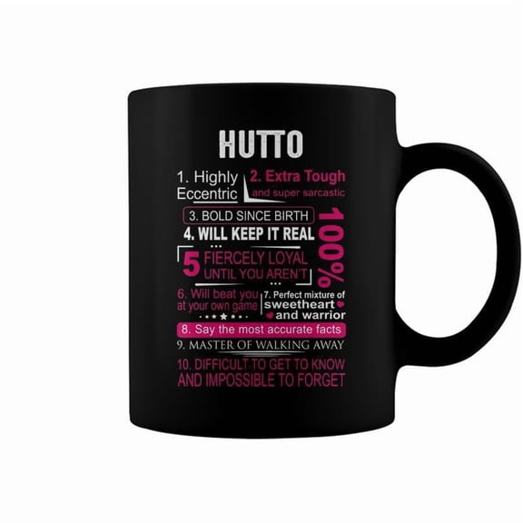 Hutto Name Gift Hutto Coffee Mugs