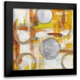 thumbnail image 1 of Hutton 12x12 Black Modern Framed Museum Art Print Titled - Untangled Geometry, 1 of 5