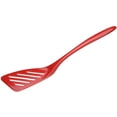 thumbnail image 1 of Hutzler 12.5 Inch Melamine Angled Slotted Turner Spatula - Red, 1 of 1