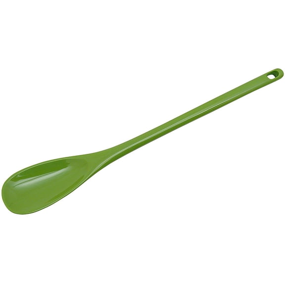 Hutzler 12-Inch Melamine Mixing Spoon - Green