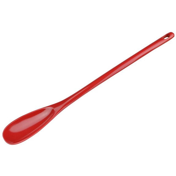 Hutzler 12-Inch Melamine Mixing Spoon - Red