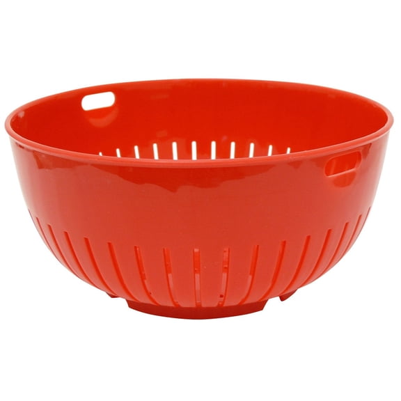 Hutzler 6.25-Inch Mini Colander / Food Strainer, Red