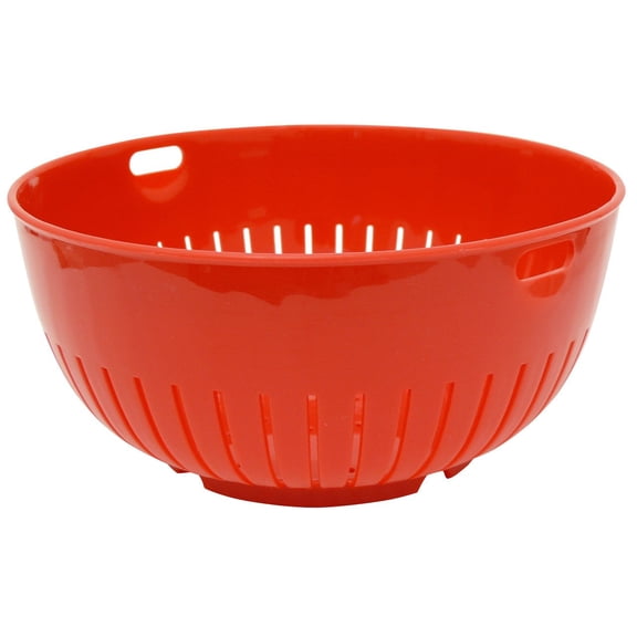Hutzler 6.25-Inch Mini Colander / Food Strainer, Red