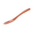 thumbnail image 1 of Hutzler 7.75 Inch Melamine 2-Prong Mini Fork, Great for Serving Condiments, Small Bites, or Getting into Narrow Jars - Orange, 1 of 1