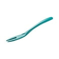 thumbnail image 1 of Hutzler 7.75 Inch Melamine 2-Prong Mini Fork, Great for Serving Condiments, Small Bites, or Getting into Narrow Jars - Turquoise, 1 of 1